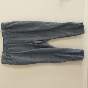 Old Navy Pull On Linen Blend Tapered Pants XLarge